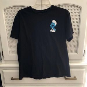 SMURFS Lazy Smurf Tee T-Shirt L